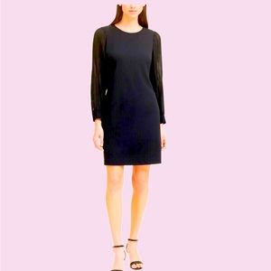 Tommy Hilfiger Pleated-Sleeve Sheath Dress